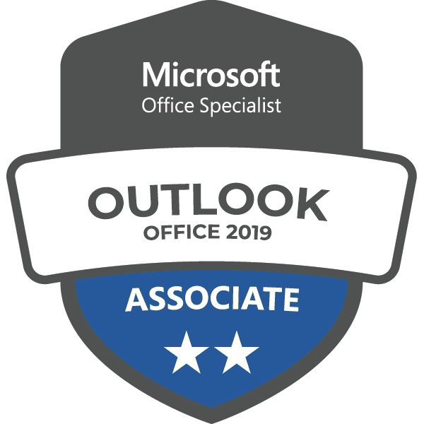 MOS Outlook Office 2019 Associate Exam